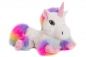 Preview: Habibi PREMIUM "Einhorn White" Rainbow Wärmekissen